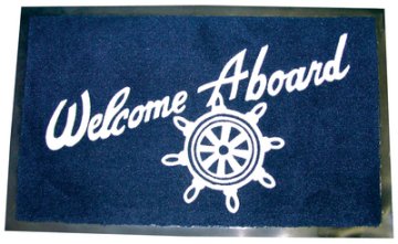 Welcome Aboard Mat 18